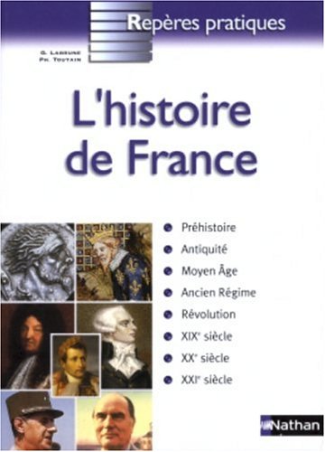 L'HISTOIRE DE FRANCE 1st 9782091830988 Front Cover