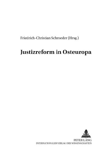 Justizreform in Osteuropa   2004 9783631523988 Front Cover