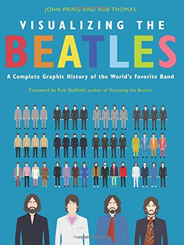 Visualizing the Beatles A Complete Graphic History of the World's Favorite Band N/A 9780062790989 Front Cover