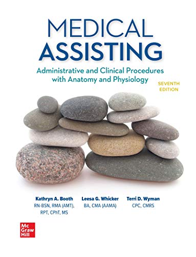 Loose Leaf for Medical Assisting: Administrative and Clinical Procedures  7th 2021 9781260476989 Front Cover