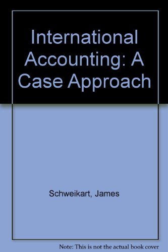 International Accounting : A Case Approach 1st 1995 9780070555990 Front Cover