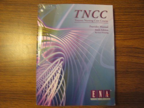 TNCC Provider Manual (6th Edition) N/A 9780935890990 Front Cover