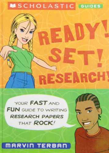 Ready! Set! Research!: Your Fast and Fun Guide to Research Skills That Rock!  2008 9781435274990 Front Cover
