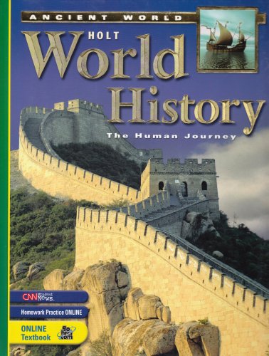 World History The Human Journey 5th (Student Manual, Study Guide, etc.) 9780030383991 Front Cover