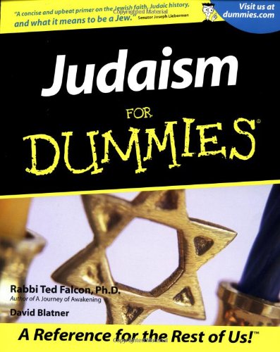 Judaism for Dummies   2001 9780764552991 Front Cover