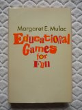 Educational Games for Fun N/A 9780060130992 Front Cover