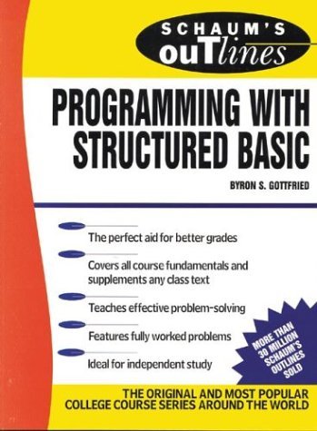 Schaum's Outline of Programming with Structured BASIC   1993 9780070238992 Front Cover
