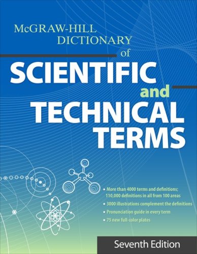 Mcgraw-Hill Dictionary of Scientific and Technical Terms, Seventh Edition  7th 2015 9780071608992 Front Cover