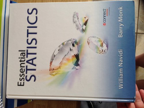 ESSENTIAL STATISTICS           N/A 9780073534992 Front Cover