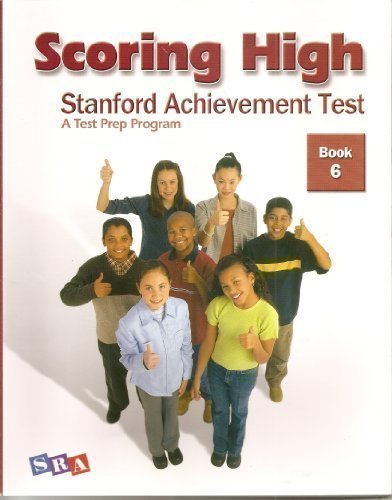 Scoring High on the SAT/10, Student Edition, Grade 6   2004 9780075840992 Front Cover