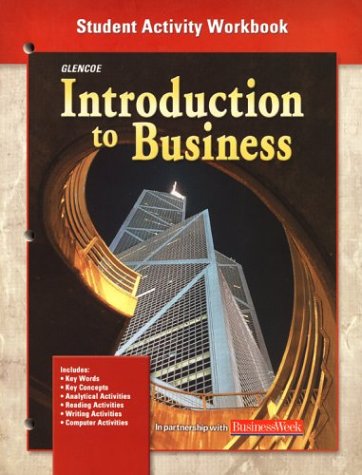 Introduction to Business  5th 2003 (Student Manual, Study Guide, etc.) 9780078274992 Front Cover
