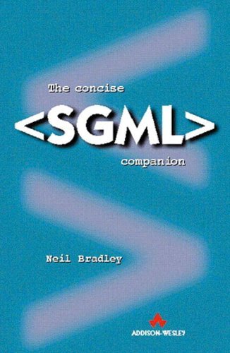 Concise SGML Companion   1997 9780201419993 Front Cover