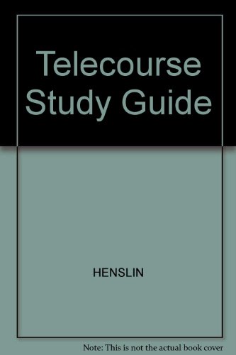 Telecourse Study Guide  5th 2001 (Student Manual, Study Guide, etc.) 9780205325993 Front Cover