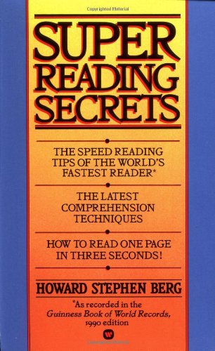 Super Reading Secrets  N/A 9780446362993 Front Cover