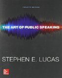 Art of Public Speaking with Connect Access Card  12th 2015 9781259545993 Front Cover