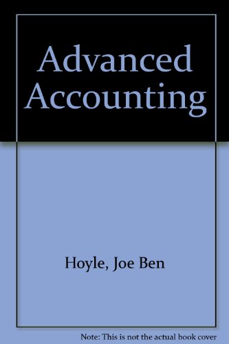Advanced Accounting  7th 2004 (Student Manual, Study Guide, etc.) 9780072834994 Front Cover