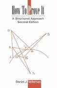 How to Prove It A Structured Approach 2nd 2006 (Revised) 9780521675994 Front Cover