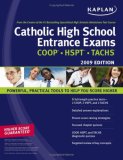 Kaplan Catholic High School Entrance Exams, 2009  N/A 9781419551994 Front Cover