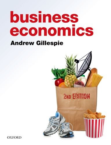 Business Economics  2nd 2013 9780199657995 Front Cover