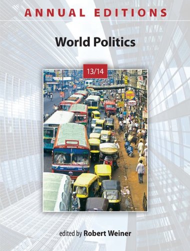 Annual Editions: World Politics 13/14  34th 2014 9780078135996 Front Cover