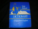 Holt Dictionary 80th 9780030589997 Front Cover