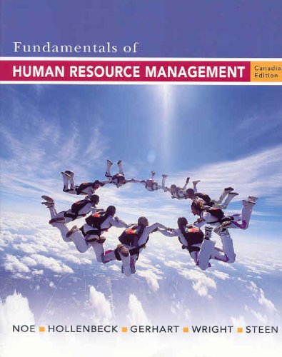 FUND.OF HUMAN RESOURCE MGMT.>C 1st 9780070907997 Front Cover