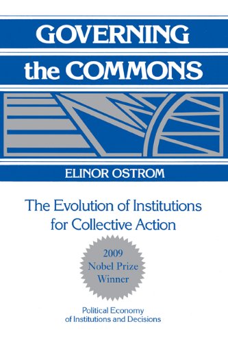Governing the Commons The Evolution of Institutions for Collective Action  2010 9780521405997 Front Cover