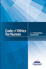 Code of Ethics for Nurses With Interpretive Statements:  1st 2015 9781558105997 Front Cover