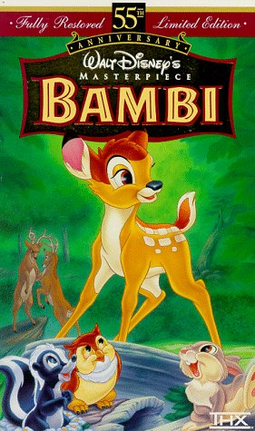 Bambi (Fully Restored 55th Anniversary Limited Edition) (Walt Disney's Masterpiece) [VHS] System.Collections.Generic.List`1[System.String] artwork