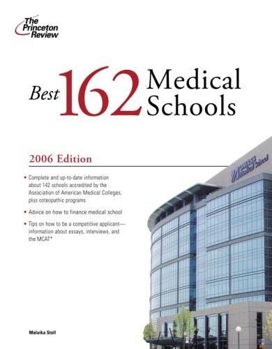Best 162 Medical Schools  N/A 9780375764998 Front Cover