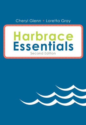 Harbrace Essentials:   2014 9781285446998 Front Cover