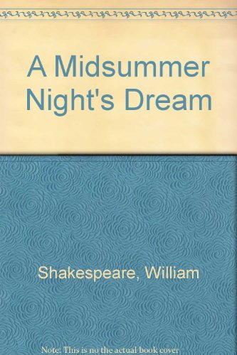 Midsummer Night's Dream  N/A 9780030514999 Front Cover