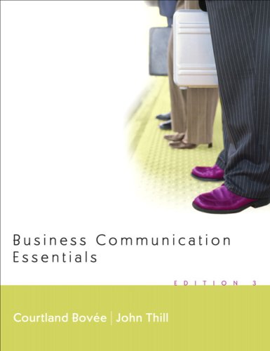 Business Communication Essentials and Peak Performance Grammar and Mechanics 2. 0 CD Package  3rd 2008 9780132328999 Front Cover