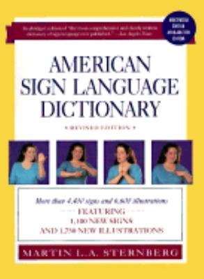 American Sign Language Dictionary  N/A 9780833504999 Front Cover