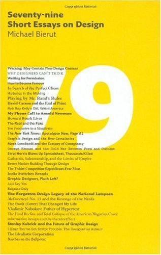 Seventy-Nine Short Essays on Design   2007 9781568986999 Front Cover