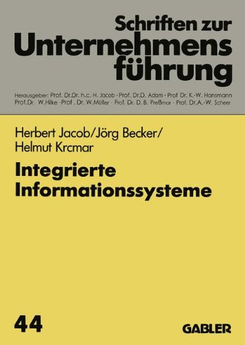 Integrierte Informationssysteme:   1991 9783409133999 Front Cover