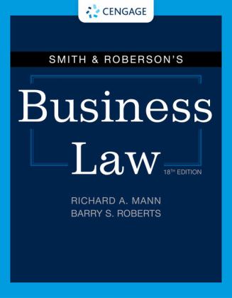 Smith & Roberson's Business Law:  9780357364000 Front Cover