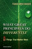 What Great Principals Do Differently Eighteen Things That Matter Most cover art