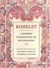 Kohelet: a Modern Commentary on Ecclesiastes  9780807408001 Front Cover