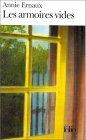 Armoires Vides 1st 9782070376001 Front Cover