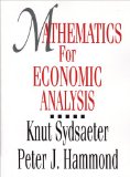 Mathematics for Economic Analysis  cover art