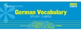 German Vocabulary Sparknotes Study Cards: 2014 9781411470002 Front Cover