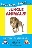 Let's Learn about... Jungle Animals! A Curious Toddler Book 2012 9781477641002 Front Cover