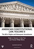 American Constitutional Law Volume II 