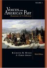 Voices of the American Past Documents in U. S. History to 1877 3rd 2004 Revised  9780534643003 Front Cover