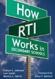 How RTI Works in Secondary Schools  9781412971003 Front Cover