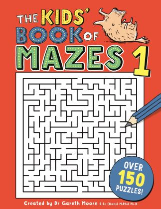 Kids' Book of Mazes 1  9781780555003 Front Cover