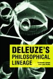 Deleuze's Philosophical Lineage  9780748633005 Front Cover