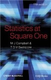 Statistics at Square One  cover art