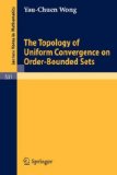 Topology of Uniform Convergence on Order-Bounded Sets 1976 9783540078005 Front Cover